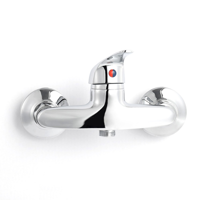 Contemporary Zinc Alloy Handle Brass Bathroom Faucets TM-FA-Z358005