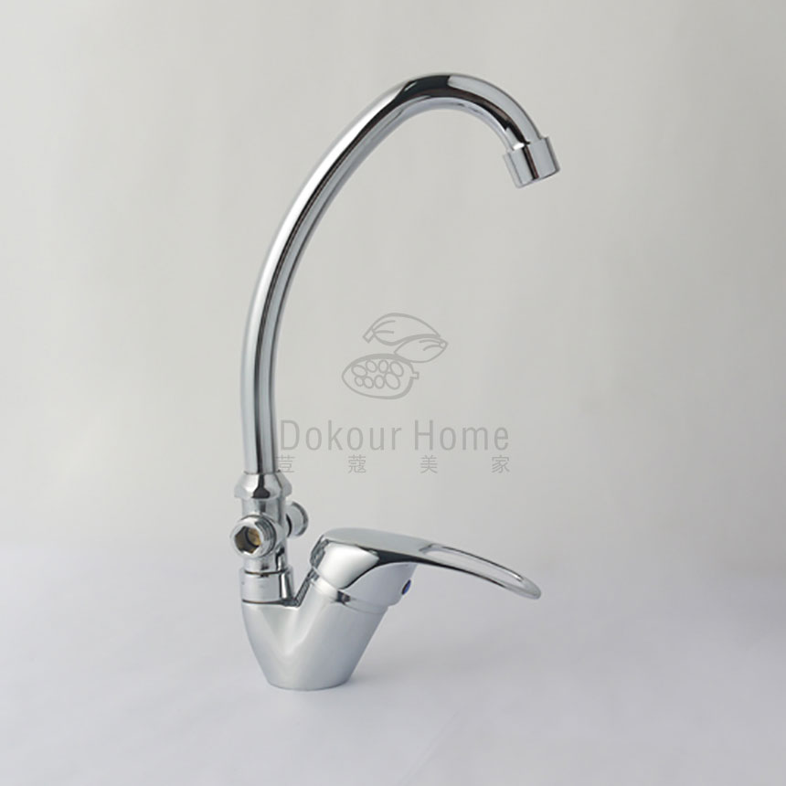 Robinet de lavabo de beauté pour shampoing de Salon avec poignée en alliage de Zinc TM-KF-8003