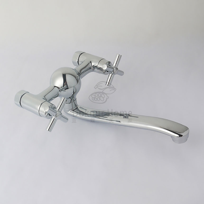 Moderner Badezimmer-Wasserhahn aus Kupfer mit Griff TM-KF-8008