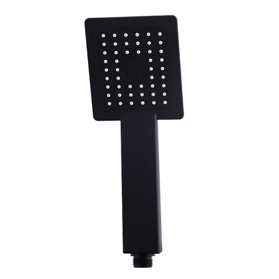 Single mode black square shower head TM-SD-1121