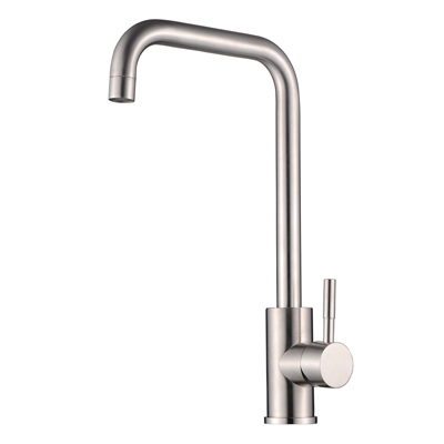 Kitchen Faucet Stainless Steel Single Lever Taps Hot Cold Water Cranes For Sink Pulls Water Saver Stream Deck TM-FA-E02