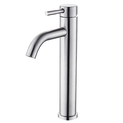 Basin Faucet 304 Stainless Steel Sink Mixer Tap Hot Cold Water Washbasin Bathroom TM-FA-ESS01
