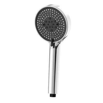 Upgraded Thickness 5 Modes Shower Head Rainfall High Pressure Round Black Showerhead Hand Bath Spa TM-SD-E509