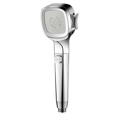 4 Modes Square Shower Head Silver Black High Pressure Showerhead Filter Spa Anti Limestone TM-SD-E314